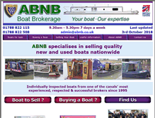 Tablet Screenshot of abnb.co.uk